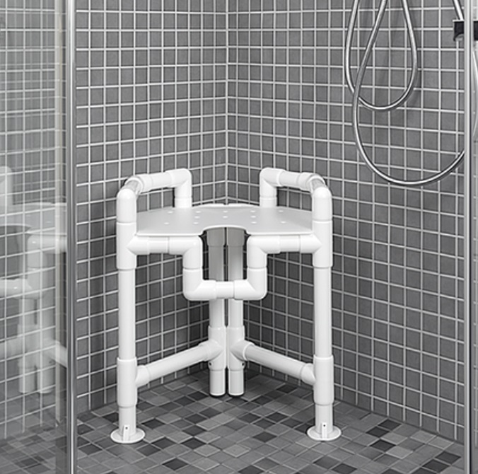 Rohová sprchová stolička DWH 86